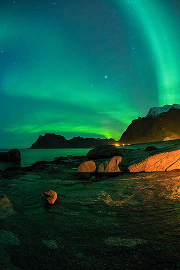 1 day photography workshop northern lights
