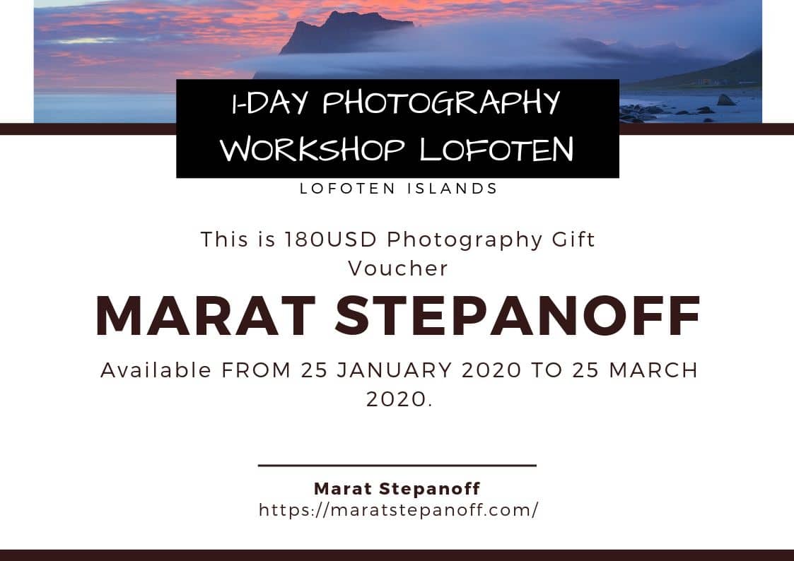 The Midnight Sun Lofoten - MARAT STEPANOFF PHOTOGRAPHY