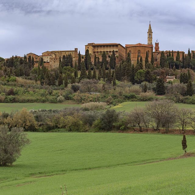 Pienza the ancient Tuscan town